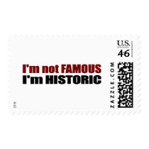 Not Famous I'M Historic postage