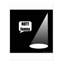 Not Funny Post Card