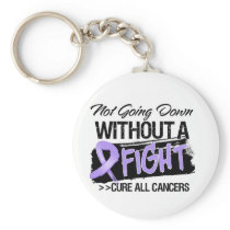 Not Going Down Without a Fight - Cancer Key Chain