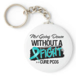Not Going Down Without a Fight - PCOS Keychains