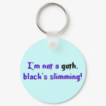 Not-Goth-Slim keychains by Moondial Not-Goth-Slim keychains