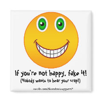 Not happy - magnet