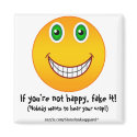 Not happy - magnet by slamdunksapparel Not happy - magnet