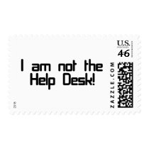 Not Help Desk Postage Stamp
