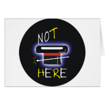 Not Here cards by naranjay Not Here cards