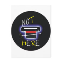 Not Here postcards by naranjay Not Here postcards