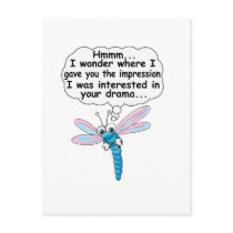 Not interested postcards by Bambiscoolstuff Not interested postcards