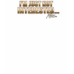 Not Interested Women's Tank