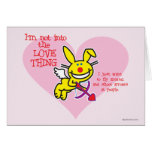 Not Into The Love Thing cards
