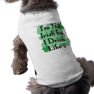 Not Irish petshirt