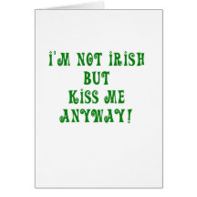 Not Irish Tshirts and Gifts Card