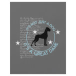 Not just a dog, it's a great dane! flyers