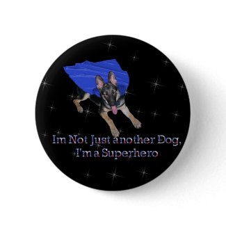Not Just Another Dog button