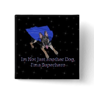 Not Just Another Dog button