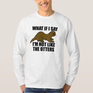 Otter T-Shirts & Shirt Designs | Zazzle