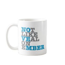 Not Like Veal On Ember (NOVEMBER) mug by cavity Not Like Veal On Ember (NOVEMBER) mug