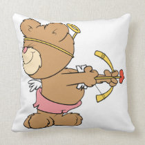 not looking shooting arrow cupid teddy bear