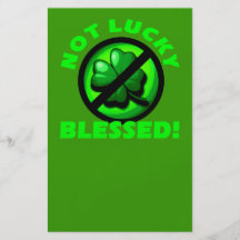 Not Lucky - Blessed! Flyer Design