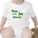 Not, made, in, China! t-shirts