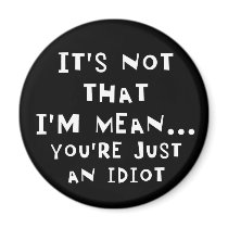 Not Mean magnets by LostKitten Not Mean magnets