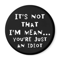 Not Mean magnets by LostKitten Not Mean magnets