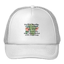 Not meddle black dragon head mesh hat