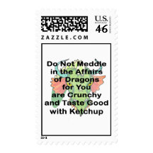 Not meddle black dragon head stamps