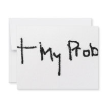 Not My Problem invitations