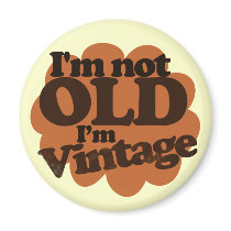 Not Old just Vintage Magnet
