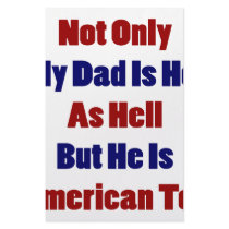Not Only My Dad Is Hot As Hell But He Is American stationery