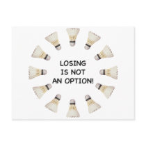 Not Option Badminton