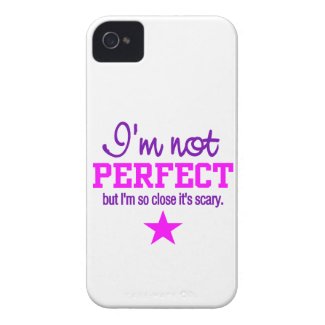 Not Perfect iPhone 4 Case-Mate, customize casemate_case