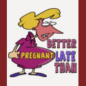 Not Pregnant T-shirts and Gifts For Her