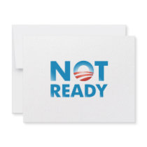 NOT READY invitations
