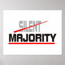 Not Silent Majority Posters