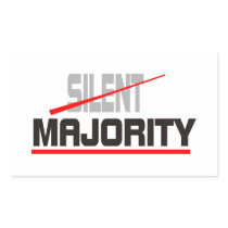 Not Silent Majority Stickers