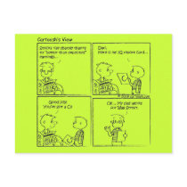 "Not-So-Bad" Report Card postcards by cartoosh "Not-So-Bad" Report Card postcards