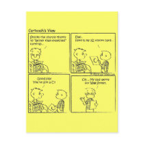 "Not-So-Bad" Report Card postcards by cartoosh "Not-So-Bad" Report Card postcards