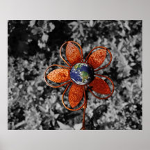 Not So Wall Flower Print