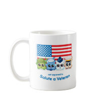 Not Squared to Salute a Veteran Mugs
