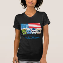 Not Squared to Salute a Veteran Shirts