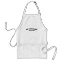 Not Tonight Baby aprons