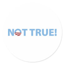 Not True! Sticker