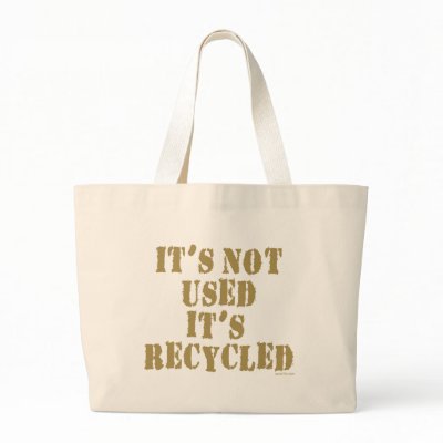 Not Used, Recyled Canvas Bags by saneTV