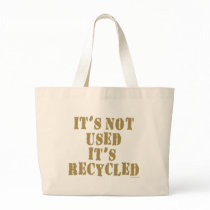 Not Used, Recyled bags