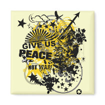 Not War magnets by pixelholic Not War magnets