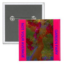 Not Your Average Fairy Button by deprise brescia buttons