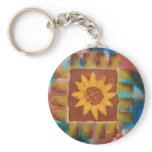 Not Your Granny's Quilt Square Key Chain