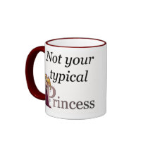 Not your typical Princess -chibi style-mug