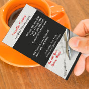 Notary Business Card profilecard